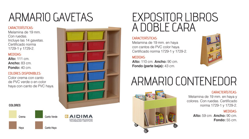 Mobiliario infantil