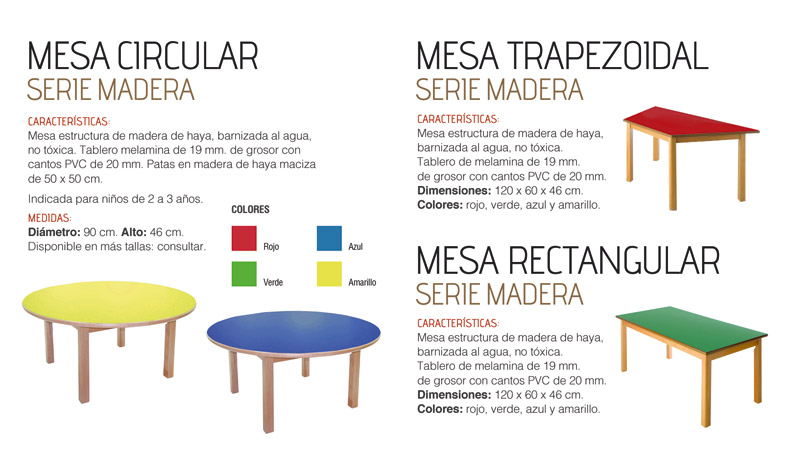 Mobiliario infantil