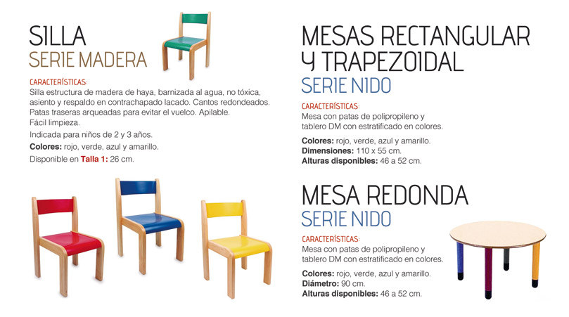 Mobiliario infantil